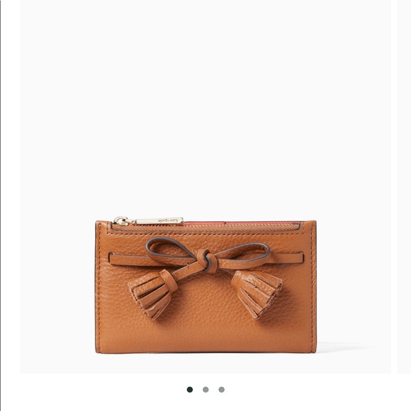 kate spade warm gingerbread wallet